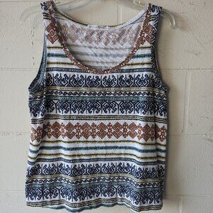 Peruvian Connection Pima Cotton Tank top sleeveless top